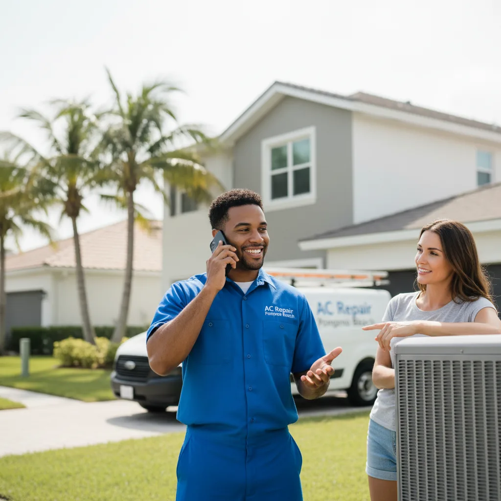 AC Repair Pompano Beach customer support in Parsippany